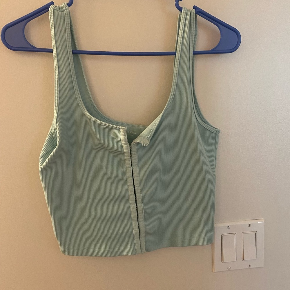 Abercrombie & Fitch Hook and Eye Tank Top